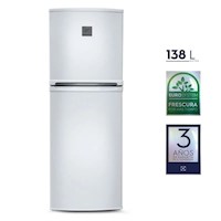 Refrigeradora Auto Frost ERT18G2HNW 138L BLANCO